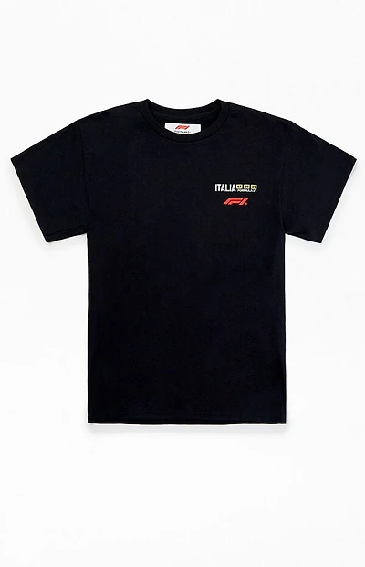 Formula 1 x Pacsun Kids Black Monza Italy T-Shirt