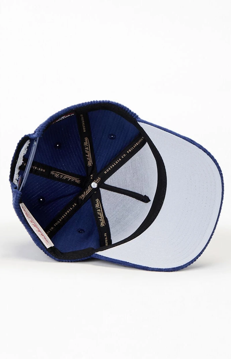 Mitchell & Ness MLB LA Dodgers Arch Stamp Corduroy Pro Snapback Hat