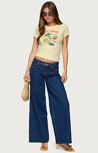 Edikted Local Market Graphic T-Shirt