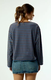 Rhythm Porto Striped Long Sleeve T-Shirt