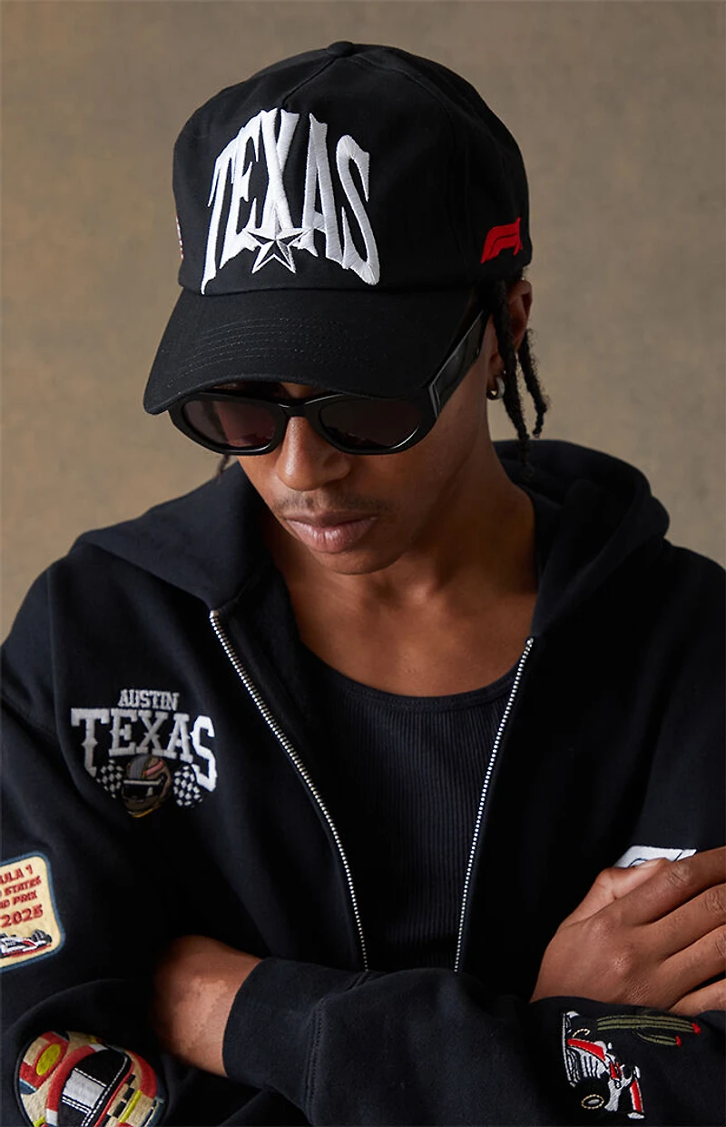 Formula 1 x Pacsun United States Grand Prix 2025 Austin Texas Black Trucker Hat