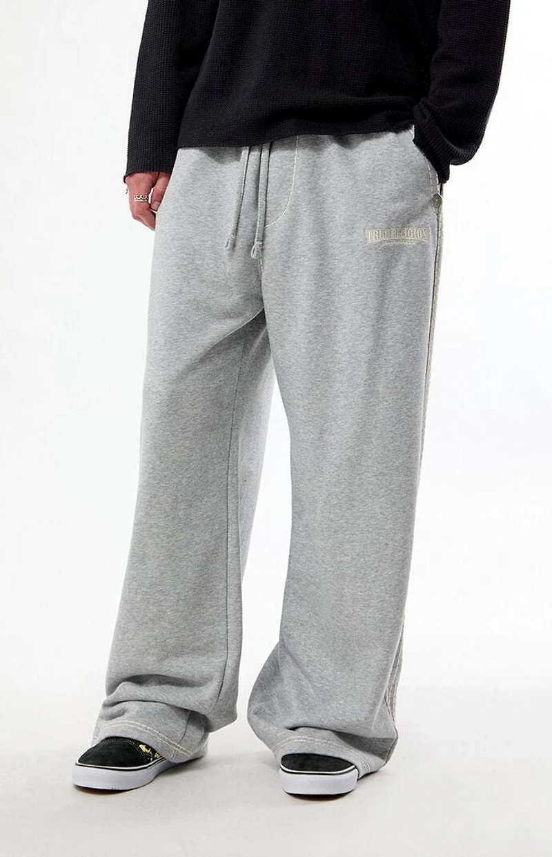True Religion Super T Baggy Sweatpants