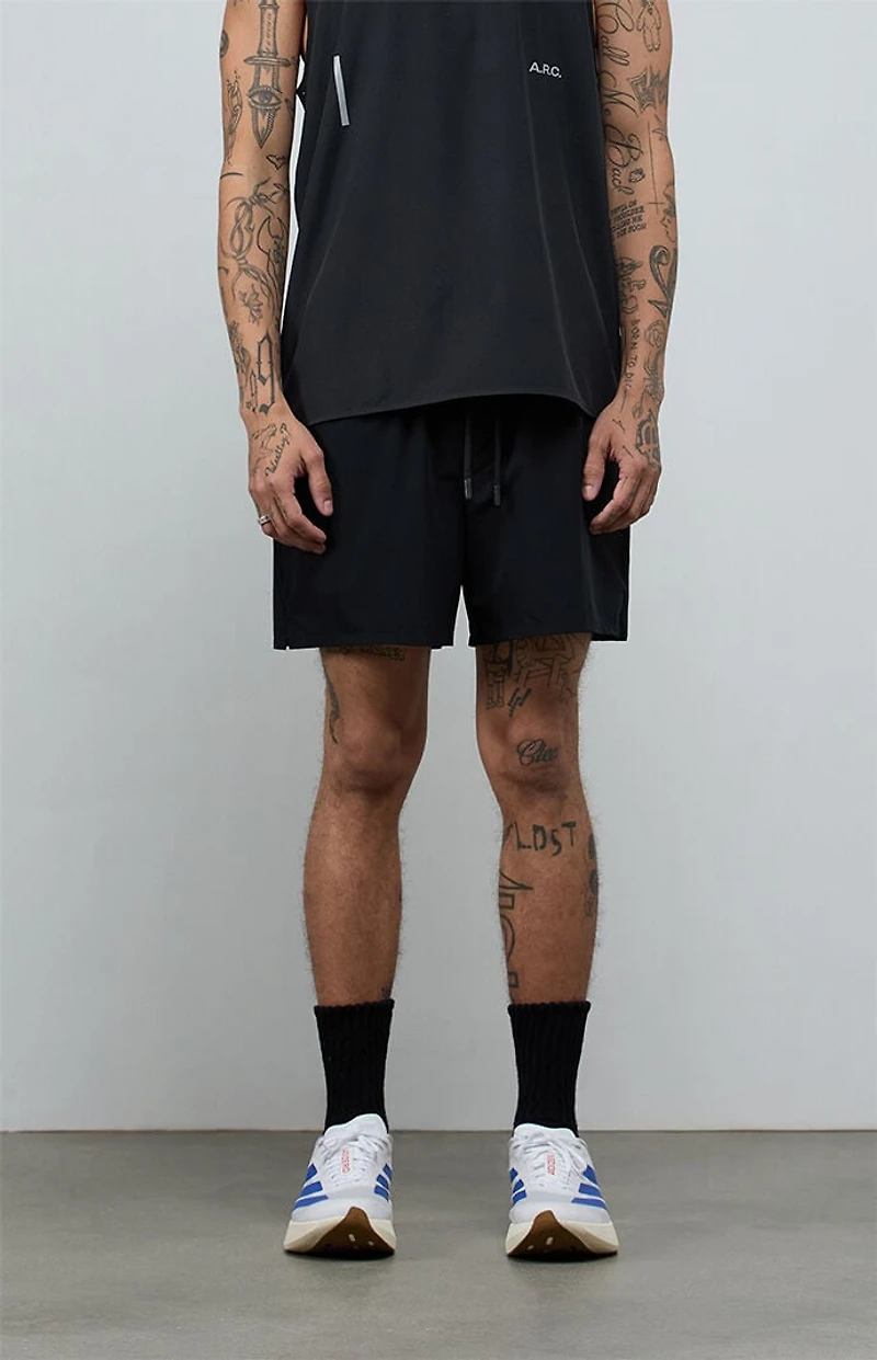 A.R.C. Active Black 1183 Running Shorts