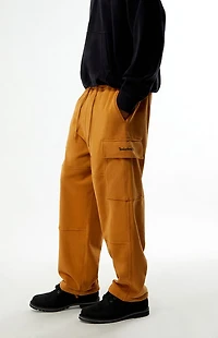 Timberland Tan Baggy Cargo Sweatpants