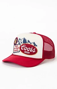 American Needle Coors Taste The High Country Foam Trucker Hat