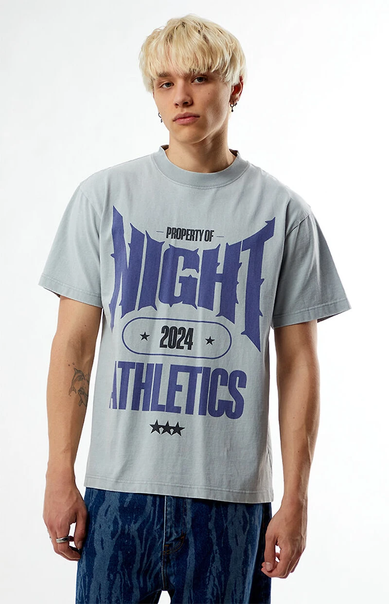 Nightlab Heather Grey Gym T-Shirt
