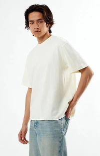 Pacsun Cream Premium Cropped T-Shirt