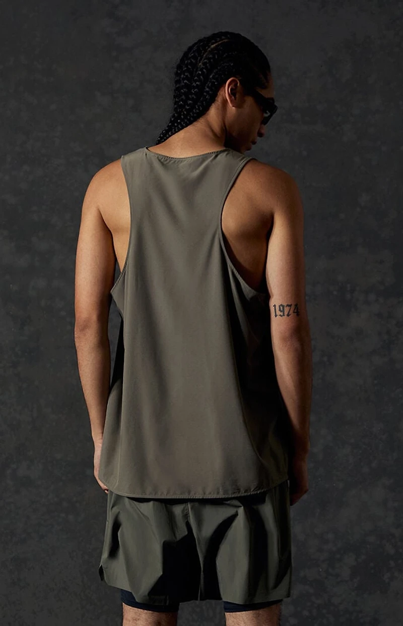 A.R.C. Green Active Standard Performance Tank Top