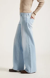 Pacsun Casey Low Rise Baggy Jeans Lighter Blue