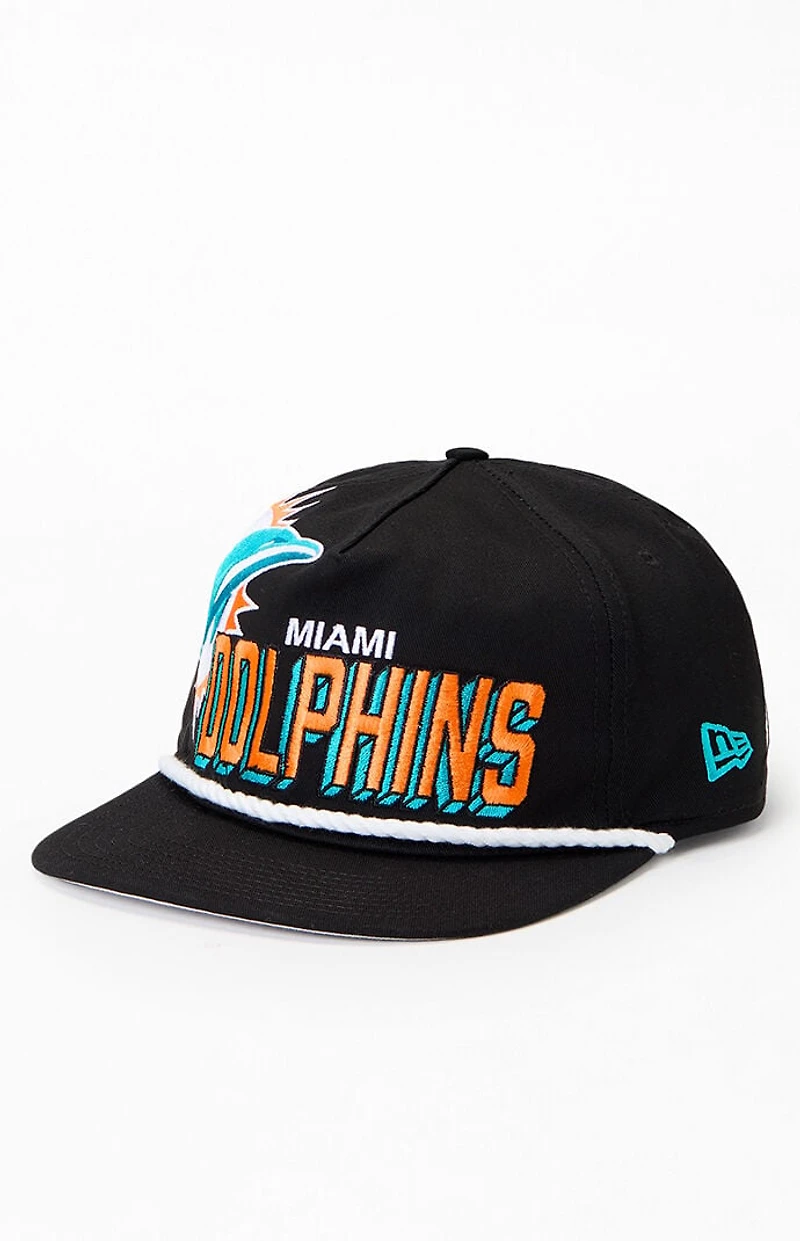 New Era Miami Dolphins Golfer Snapback Hat