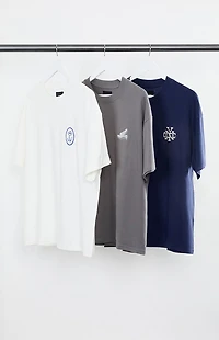 Pacsun 3 Pack Neutral Embroidered T-Shirts