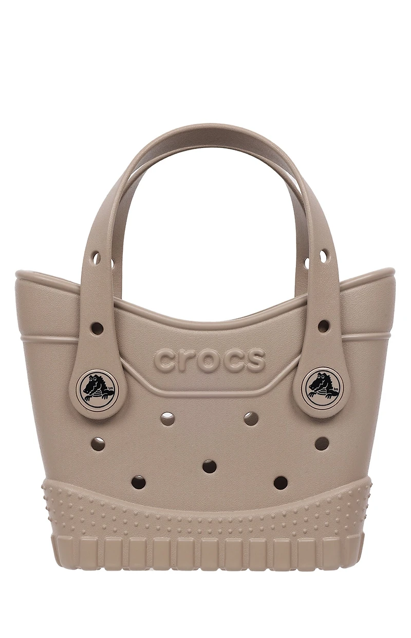 Crocs Taupe Micro Classic Tote Bag