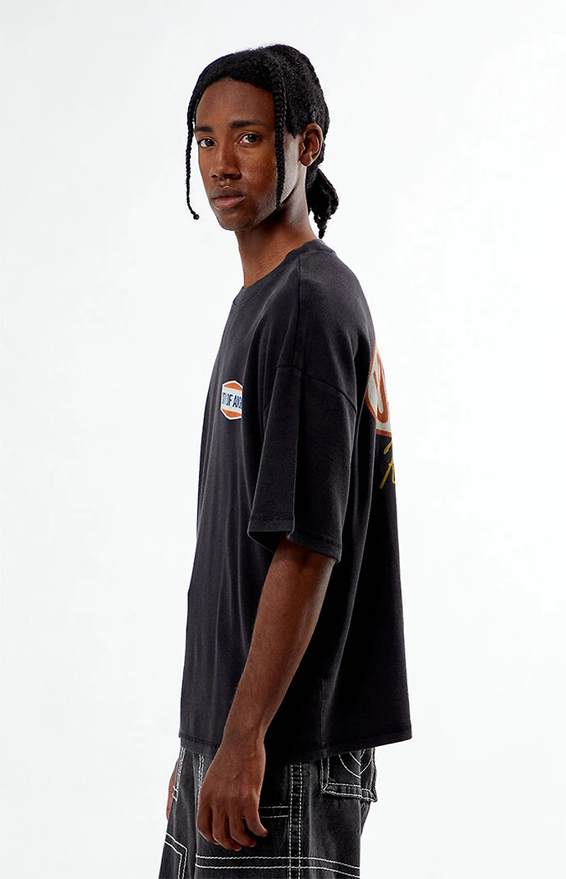 Pacsun Racing Team Waffle Knit T-Shirt