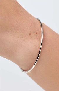 Ana Luisa Carter 2mm Silver Bangle Bracelet