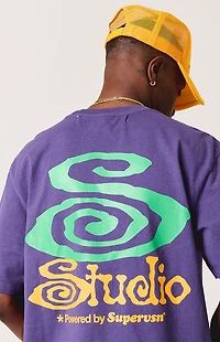 Studio by Supervsn Purple Swirl T-Shirt