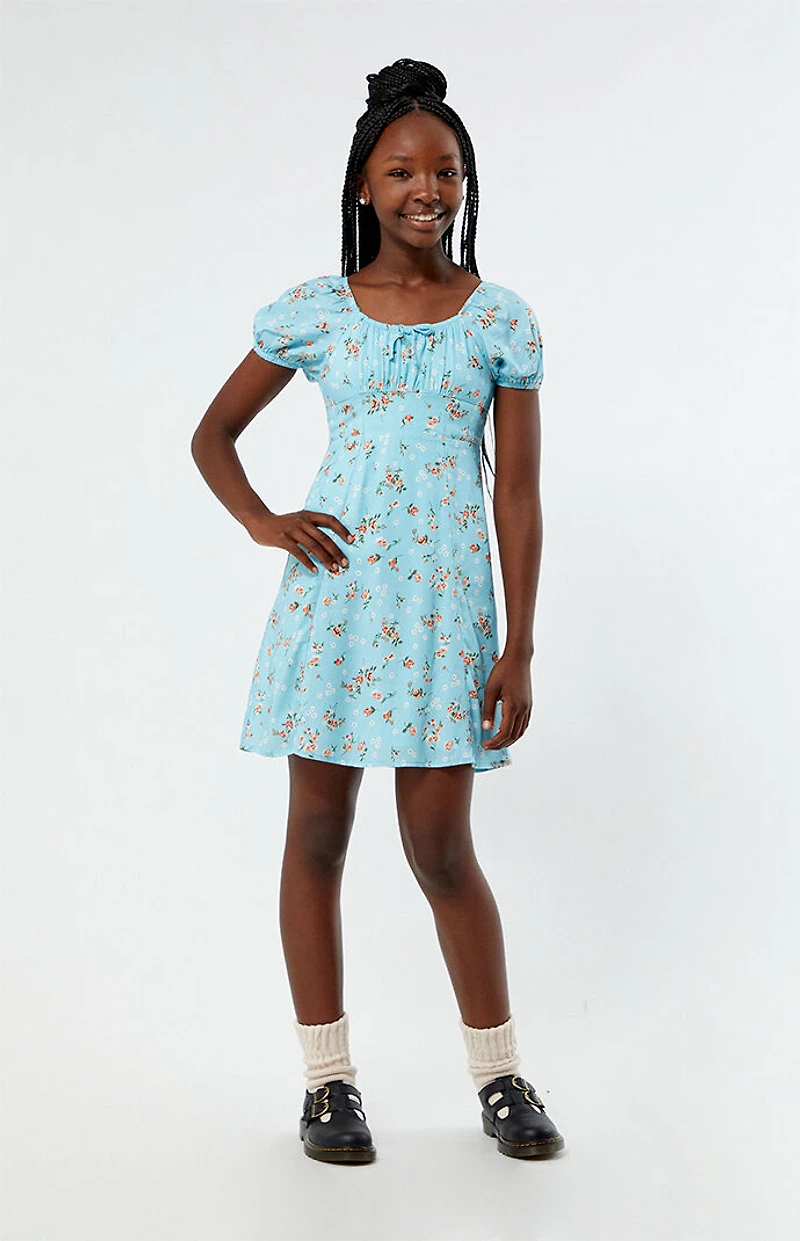 Pacsun Kids Asher Bloom Mini Dress