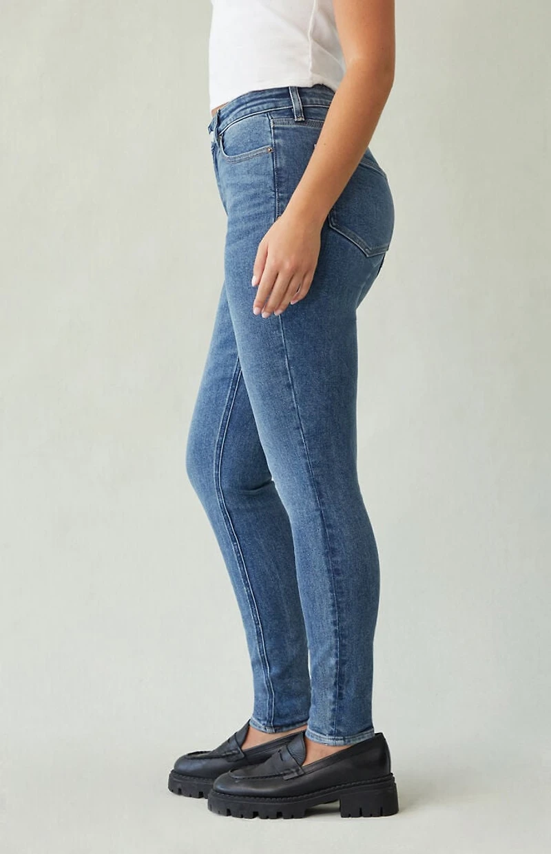 Pacsun Skinny Jeans Stretch Medium Blue