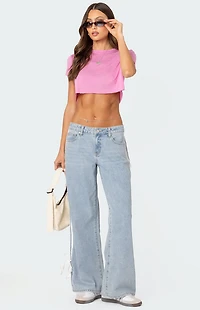 Edikted Seville Cropped T-Shirt