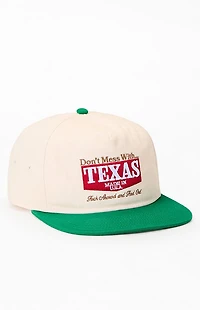 Pacsun Don't Mess With Texas Golfer Snapback Hat