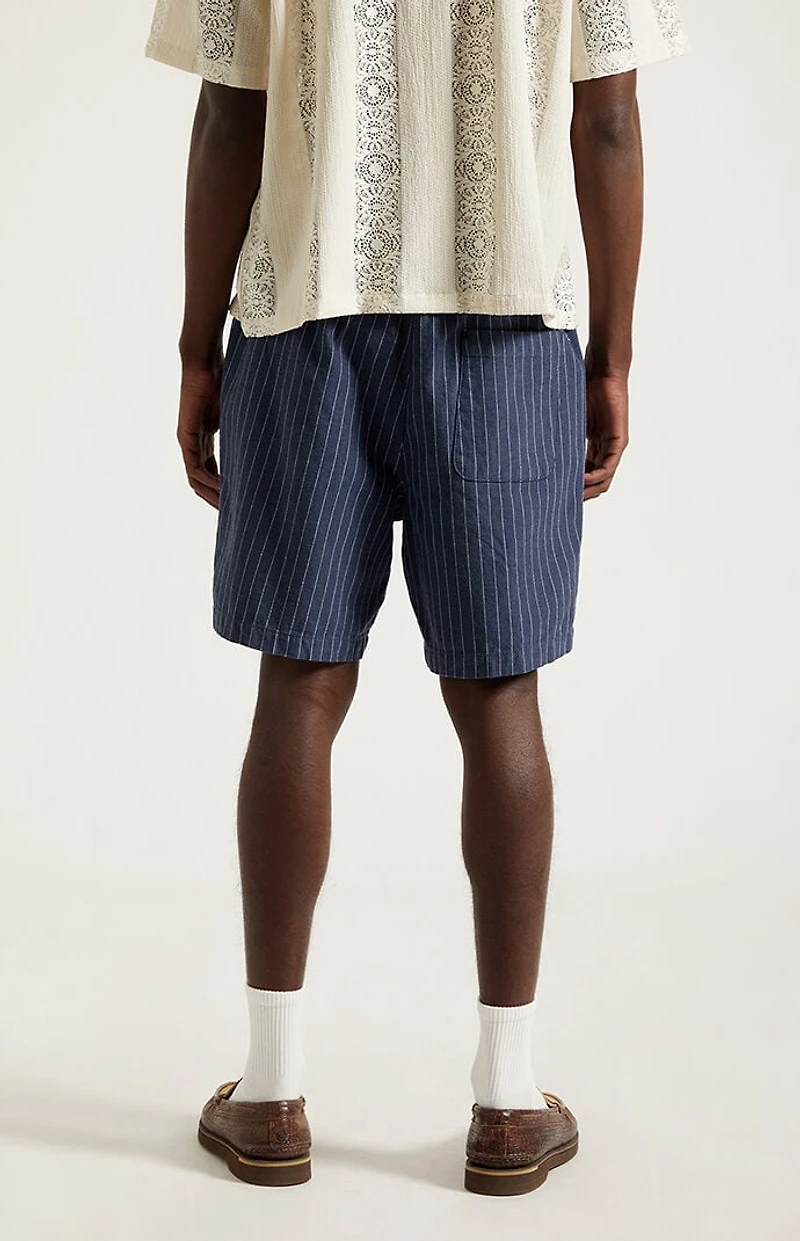 Pacsun Pinstripe Linen Shorts