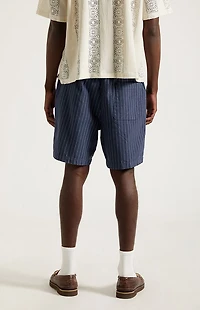 Pacsun Pinstripe Linen Shorts