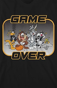 Kids Space Jam 1996 Game Over T-Shirt