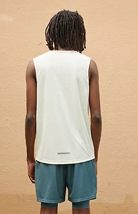 A.R.C. Active Off White Performance Tank Top