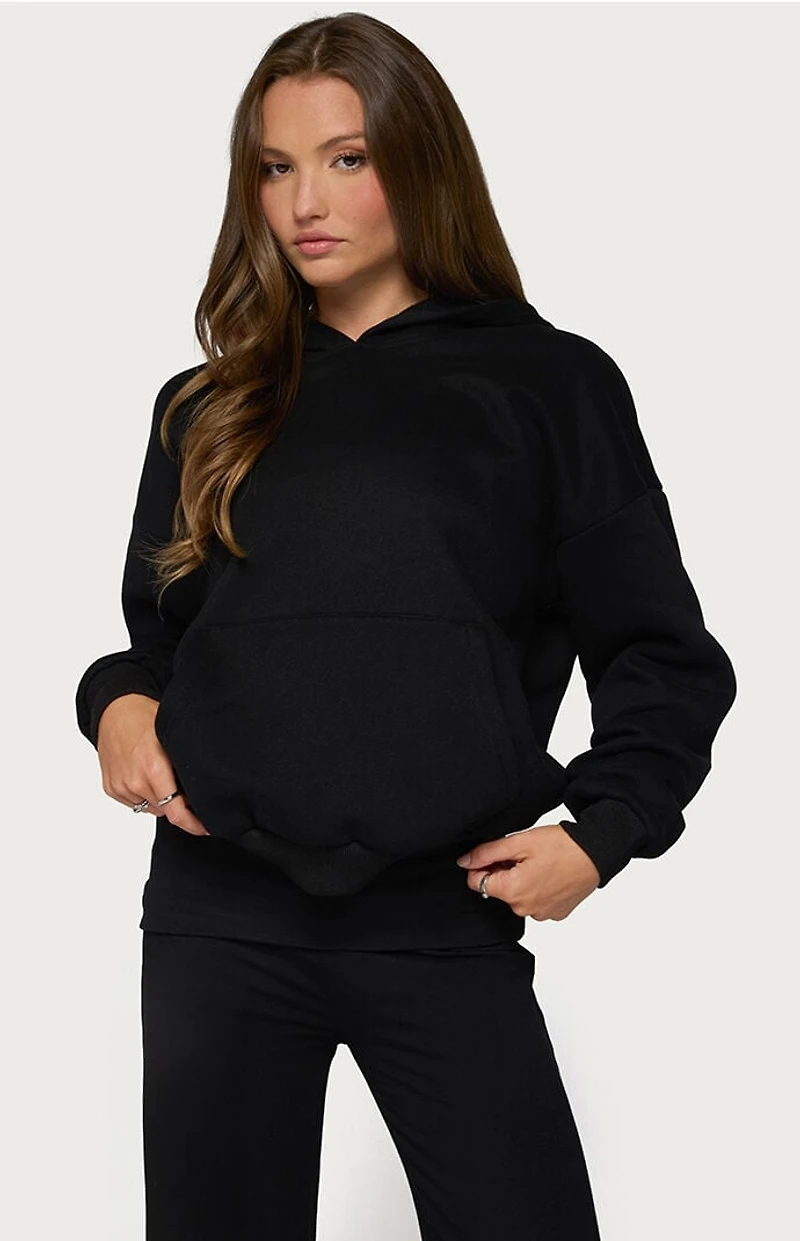 Edikted Angel Energy Sequin Hoodie