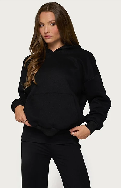 Edikted Angel Energy Sequin Hoodie
