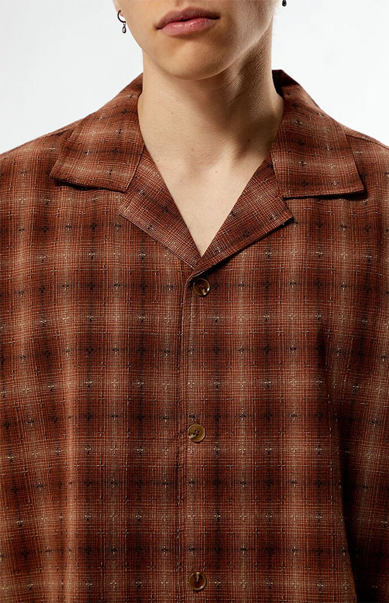 Rhythm Relaxed Shadow Check Camp Shirt