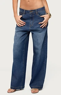 Edikted Nichol Low Rise Baggy Jeans