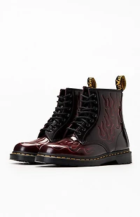 Dr Martens 1460 Inferno Leather Lace Up Boots