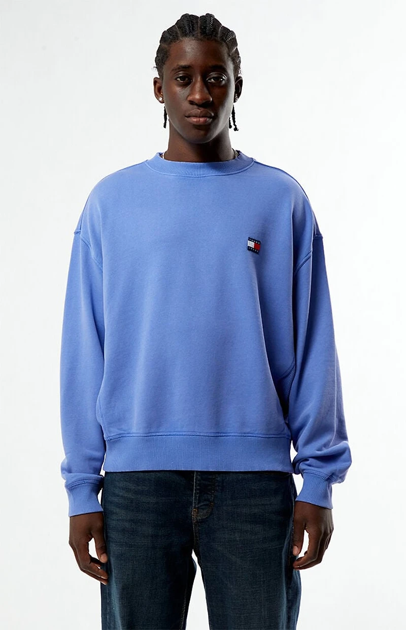 Tommy Jeans 90s Puff Graphics Classic Crew Neck Sweatshirt