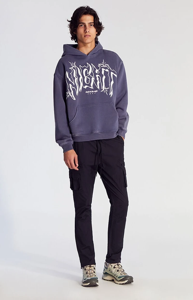 Pacsun Stretch Black Slim Cargo Pants