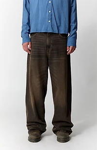 Pacsun Blake Extreme Baggy Jeans Overdyed Brown