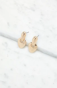 LA Hearts Mini Teardrop Earrings