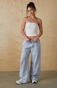 Your Favorite Plaid Pull-On Baggy Pants