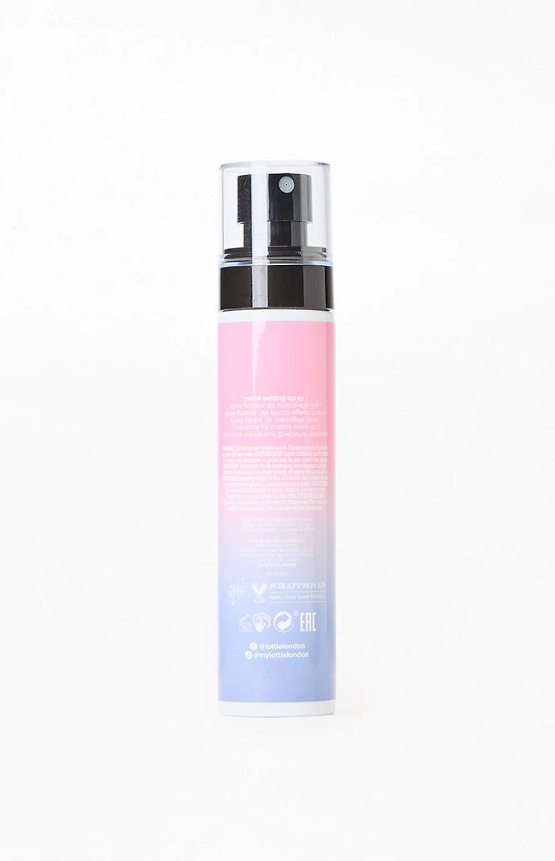 Lottie London Stay Matte AF Setting Spray