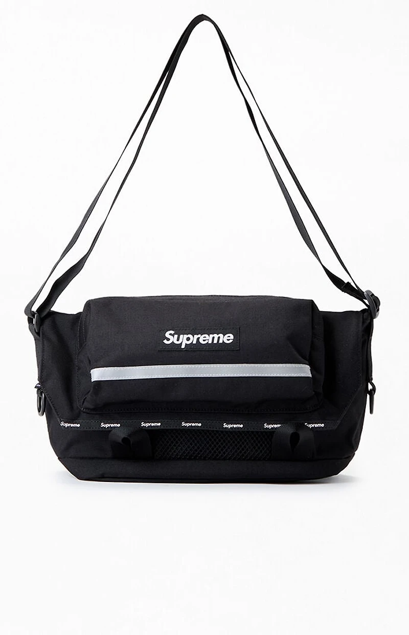 Supreme Black Messenger Bag
