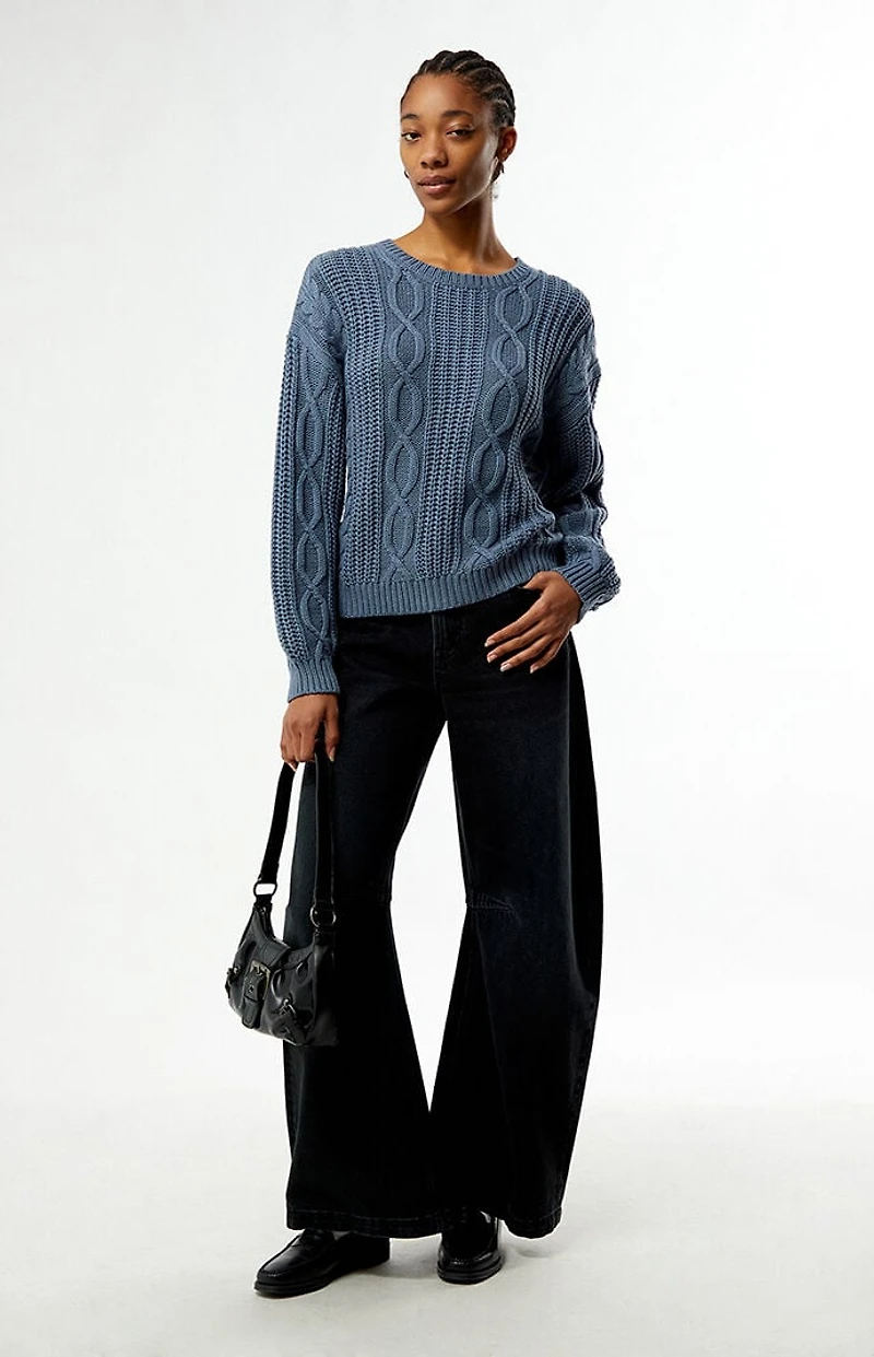 Rhythm Stanley Cable Knit Sweater