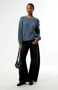 Rhythm Stanley Cable Knit Sweater