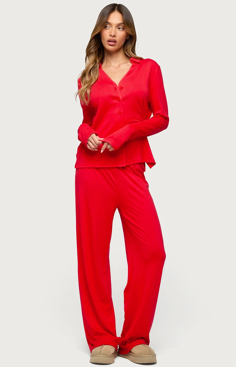 Edikted Justina Button Up Top