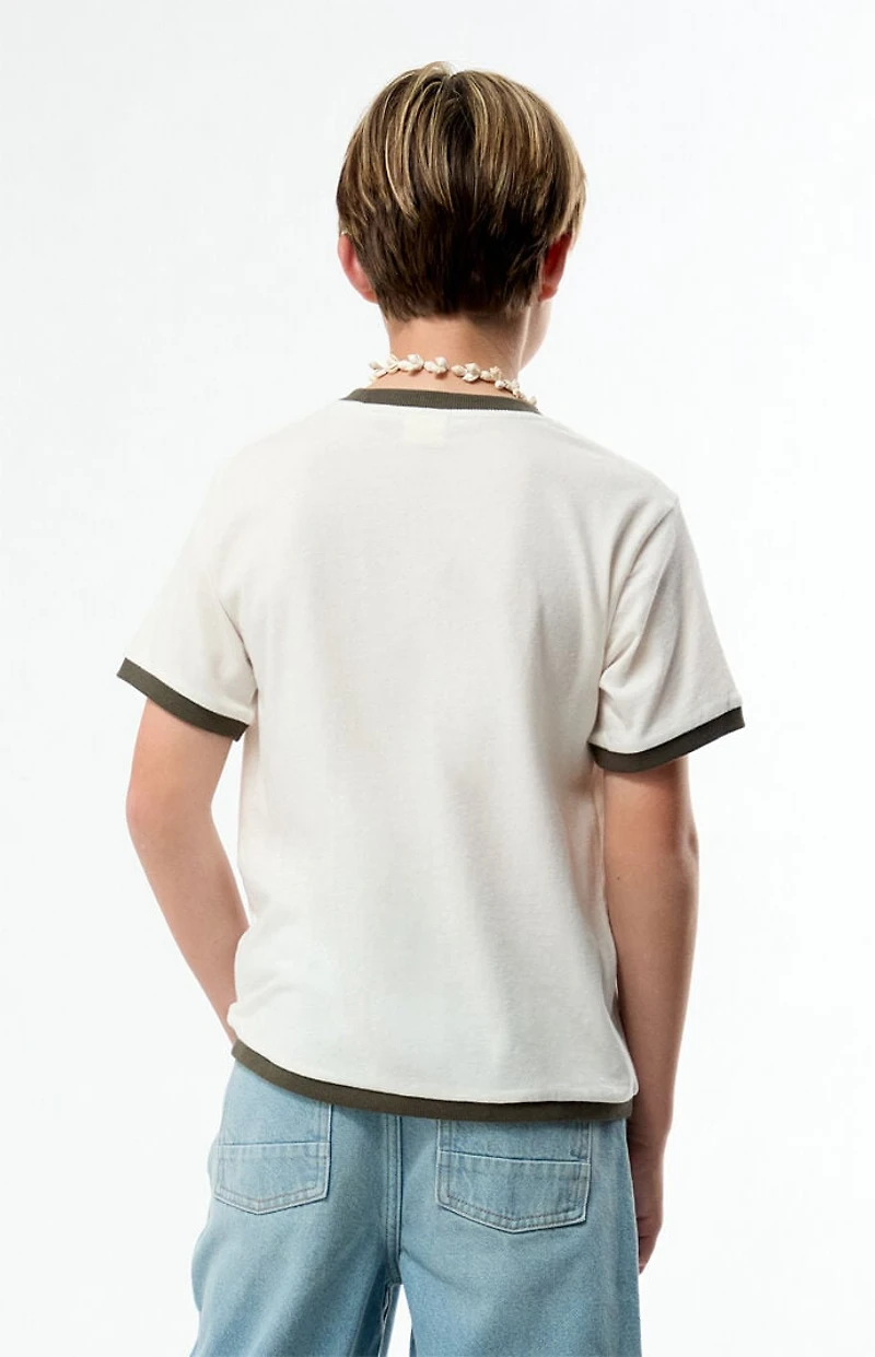 Pacsun Kids Costa Rica Ringer T-Shirt