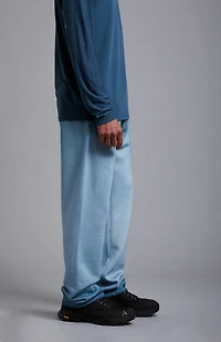 A.R.C. Blue Heavyweight Fleece Baggy Sweatpants