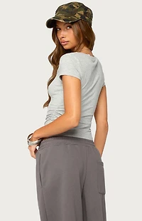 Edikted Ginni Lacey Henley Top