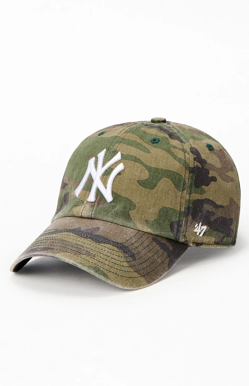 47 Brand NY Yankees Camo Dad Hat
