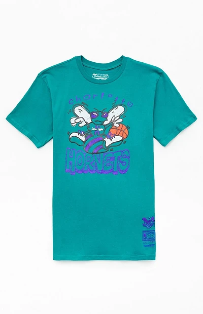 Mitchell & Ness Kids NBA Charlotte Hornets T-Shirt