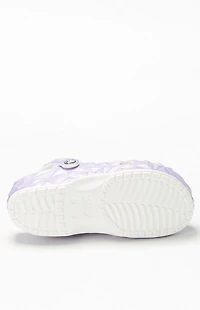Crocs Kids Iridescent Geometric Classic Clogs