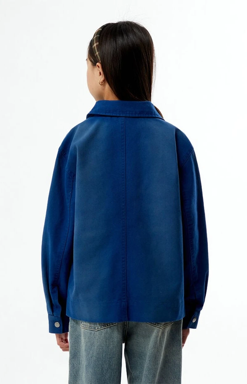 Pacsun Kids Indigo Billie Gas Jacket