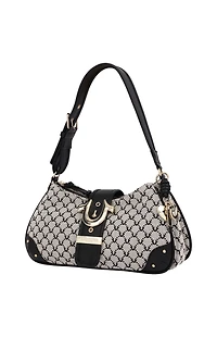 True Religion Signature Horseshoe Large Zip Top Bag